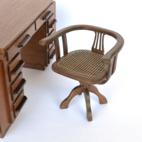 Desk Chair Art Deco (Captains Chair)